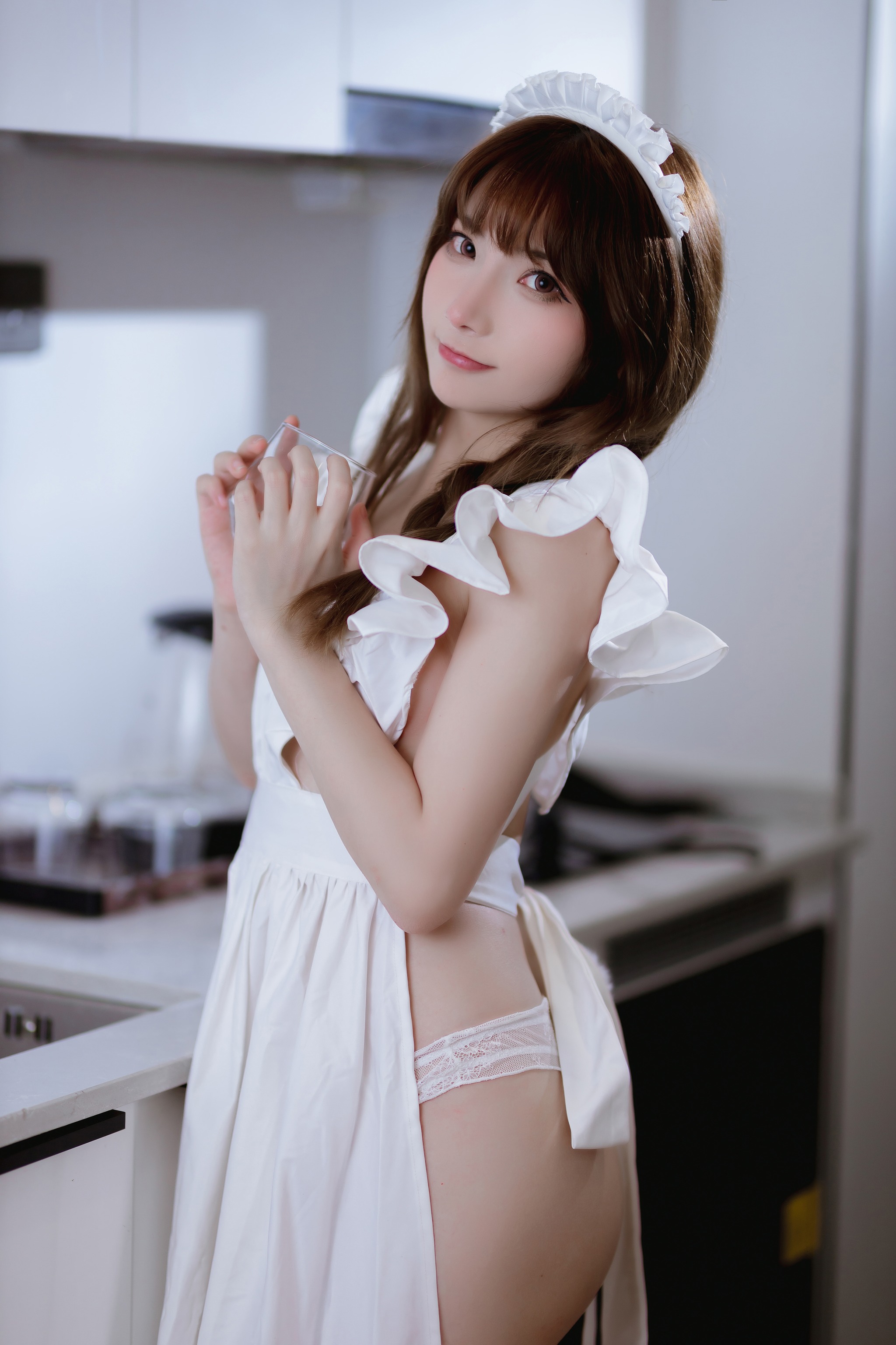 是三不是世w - NO.005 围裙[62P]-XikXak